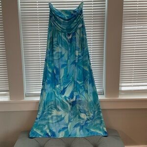 Grace Karin Ocean Blue Maxi Dress